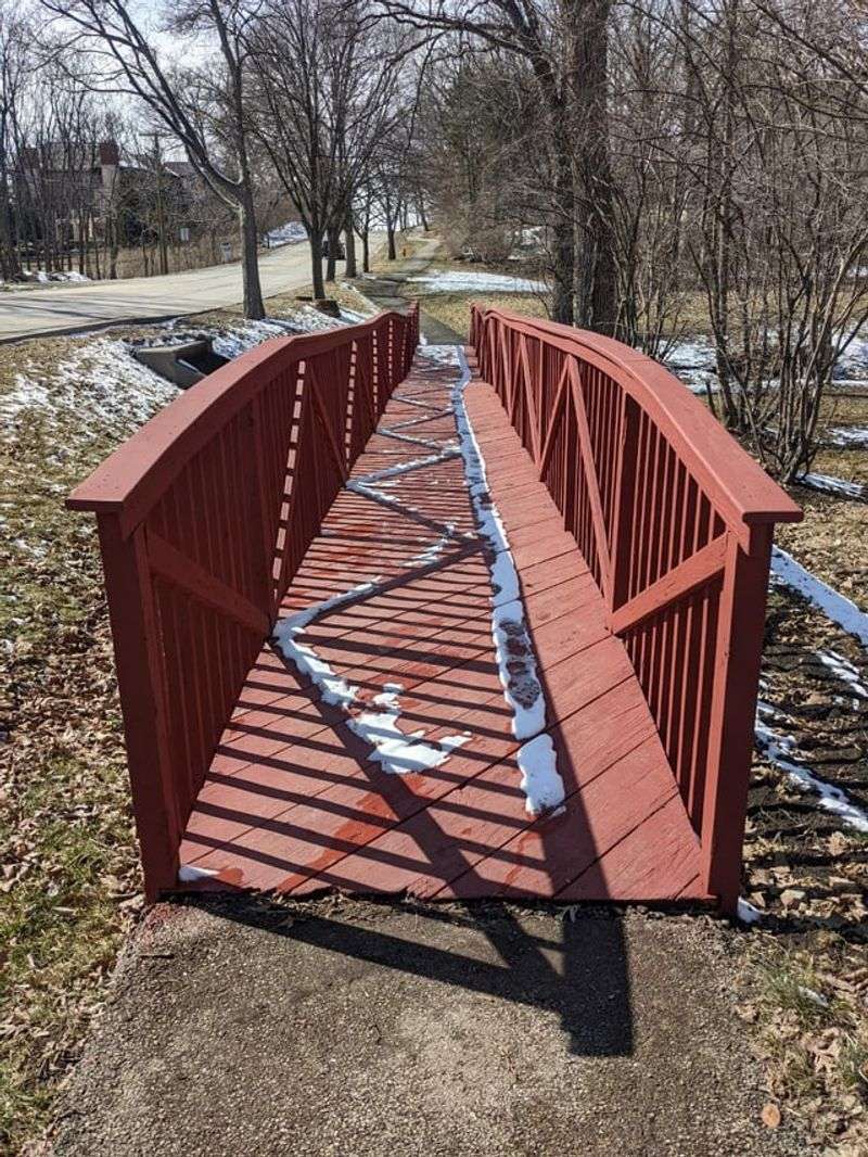 Wooden Garden Bridges