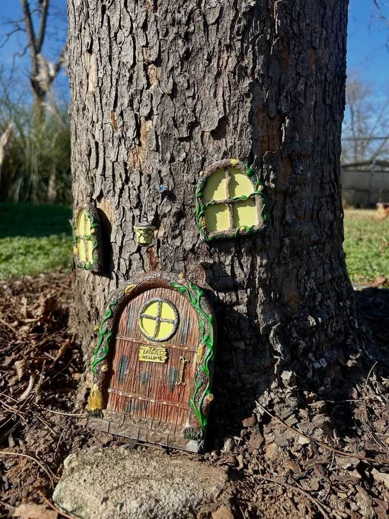 Fairy Doors On Trees