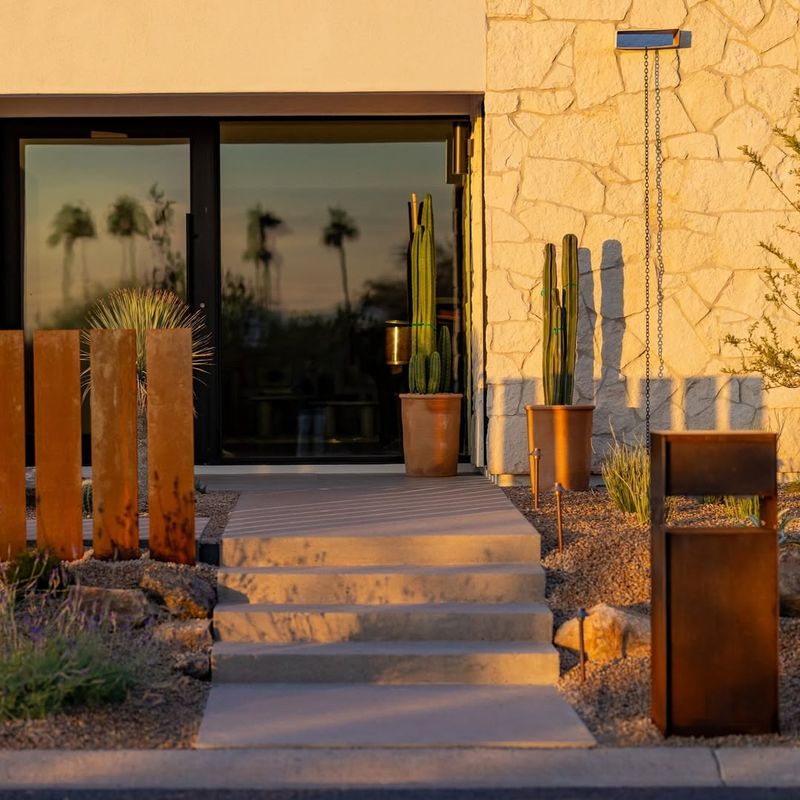 Frame Entryways With Statement Cactus Plants