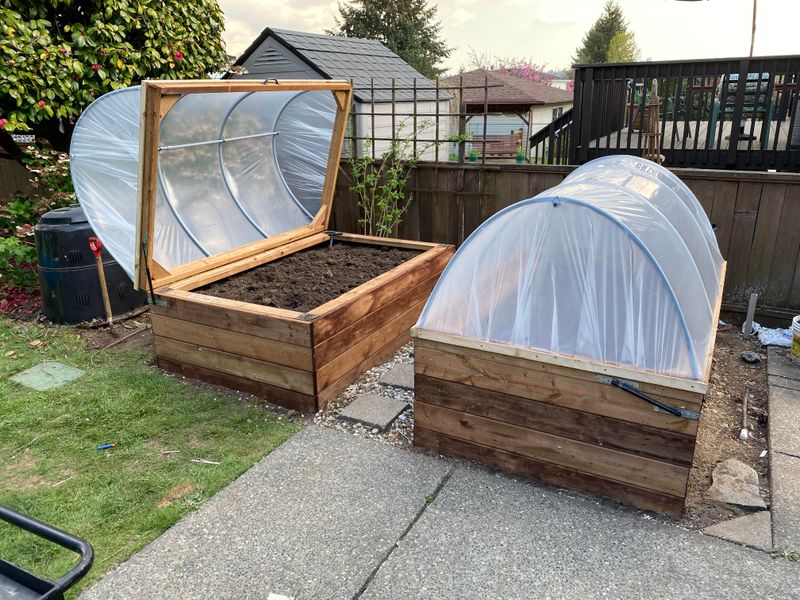 Raised Beds With Covers