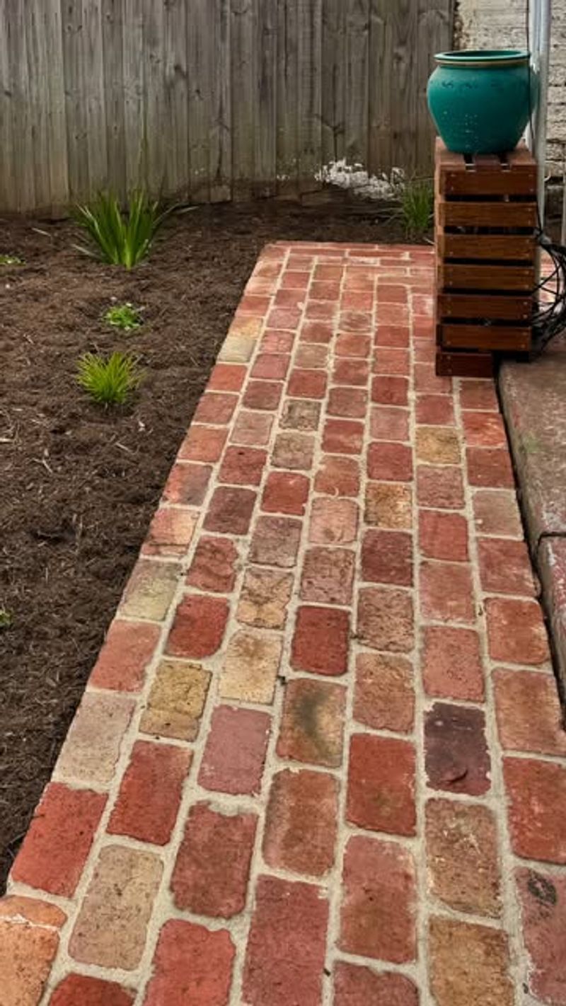 Brick Pathways That Add Southern Character