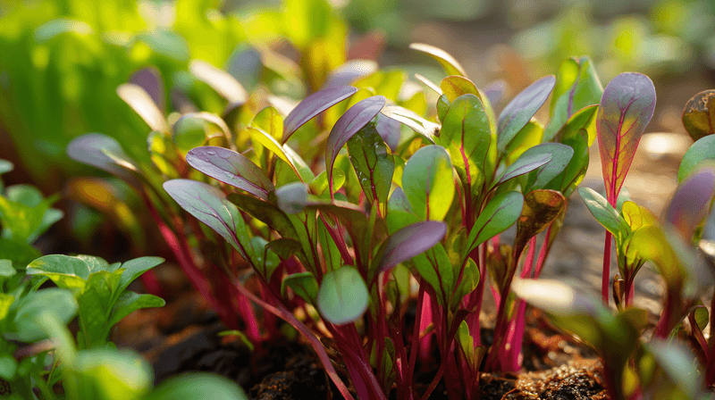 Beet Microgreens For Colorful Indoor Crops
