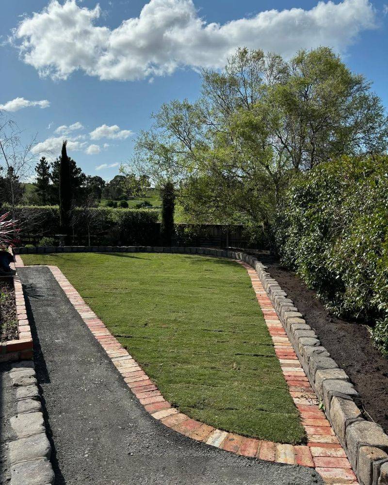 Recycled Brick Borders