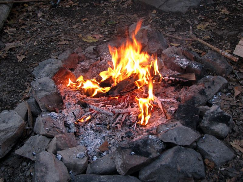Unpermitted Fire Pits Or Backyard Burn Areas