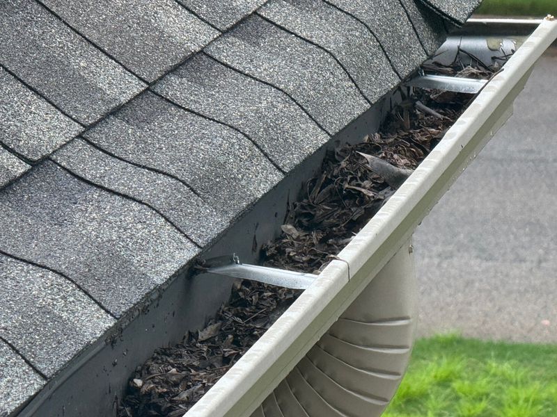 Forgetting To Clean Gutters And Downspouts