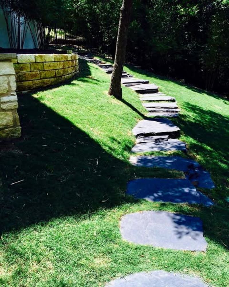 Slate Tile Garden Walk