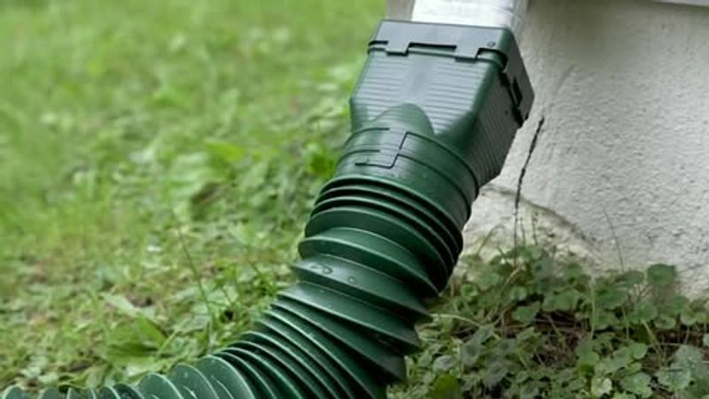 Downspout Extensions Move Roof Water Far Away