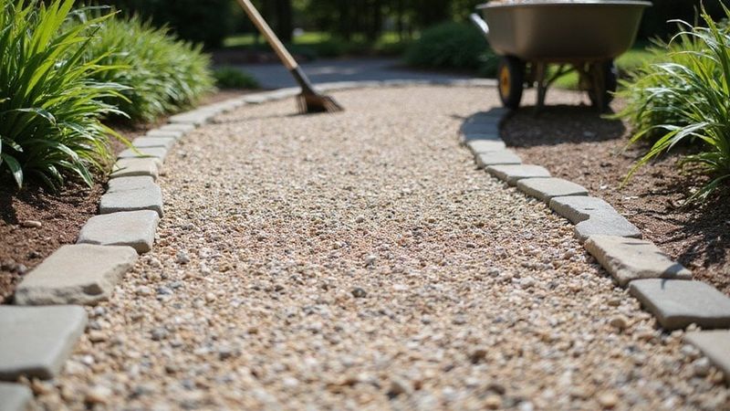 Crushed Gravel Pathways