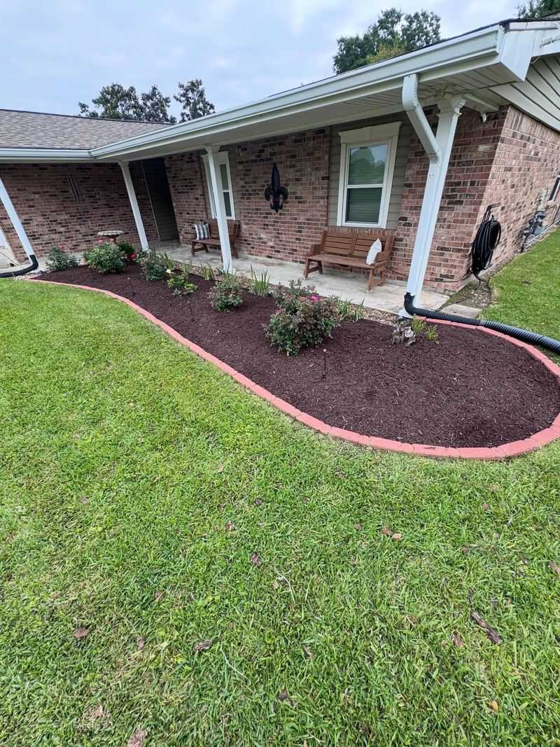 Mulch Perennial Beds