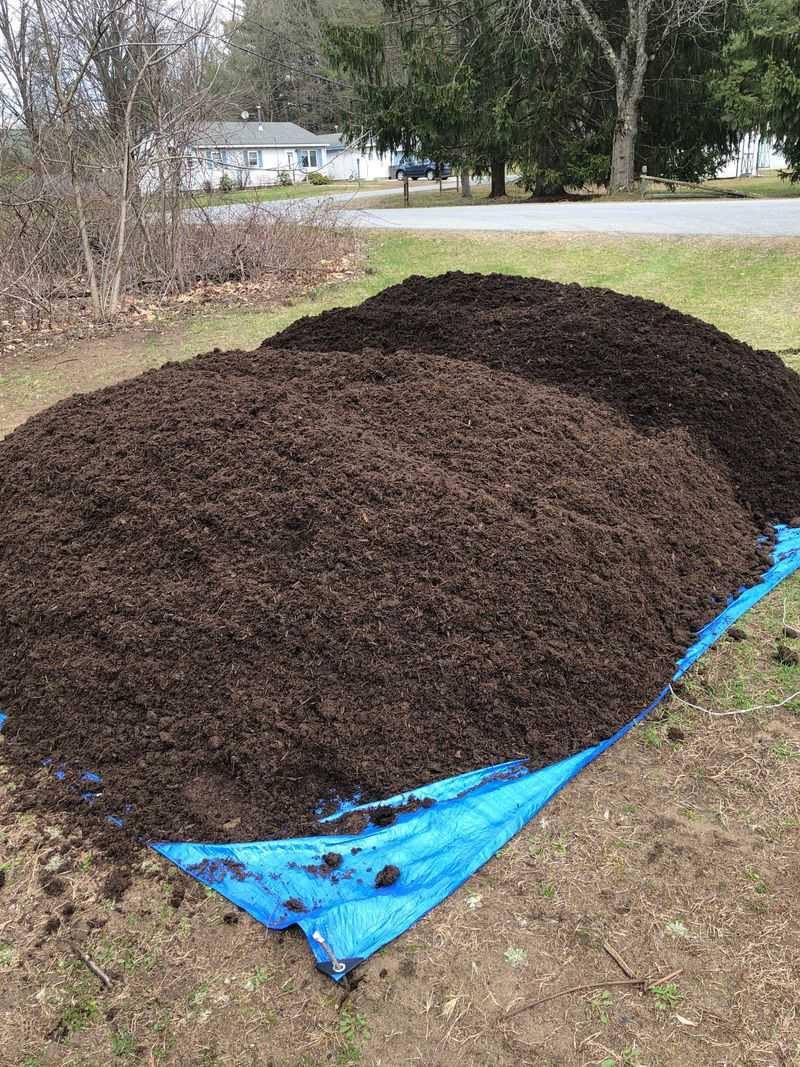 Refresh Mulch In Beds