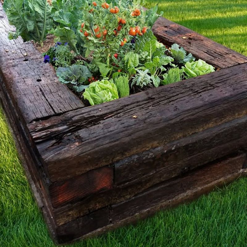 Railroad Tie Borders