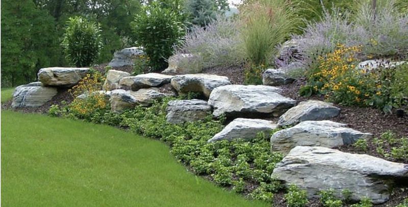 Decorative Boulders and Large Rock Features