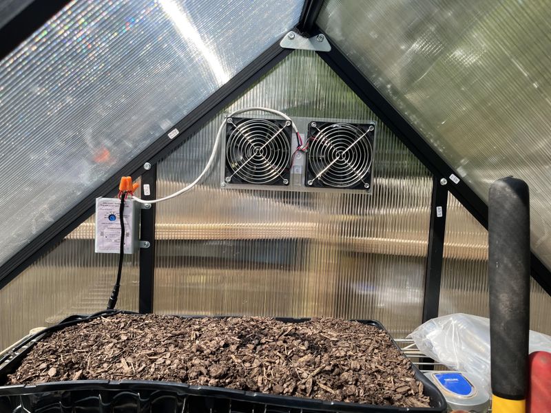 Solar Powered Fan Circulation