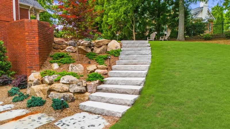 Add Hardscape Elements For Low-Maintenance Appeal