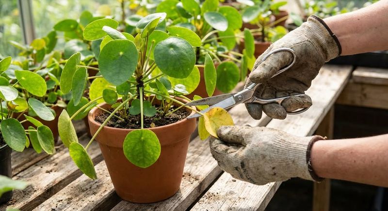 Look For Damaged Or Unhealthy Leaves To Remove