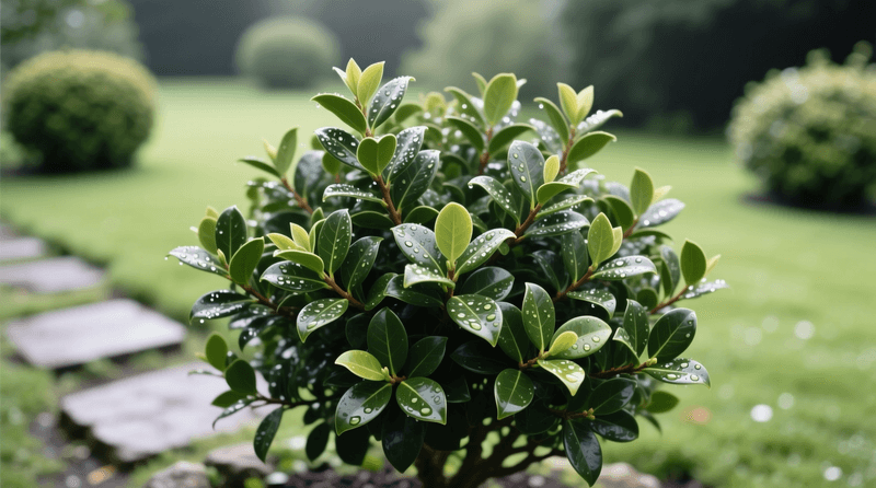 Boxwood (Buxus) Struggles In Florida Humidity
