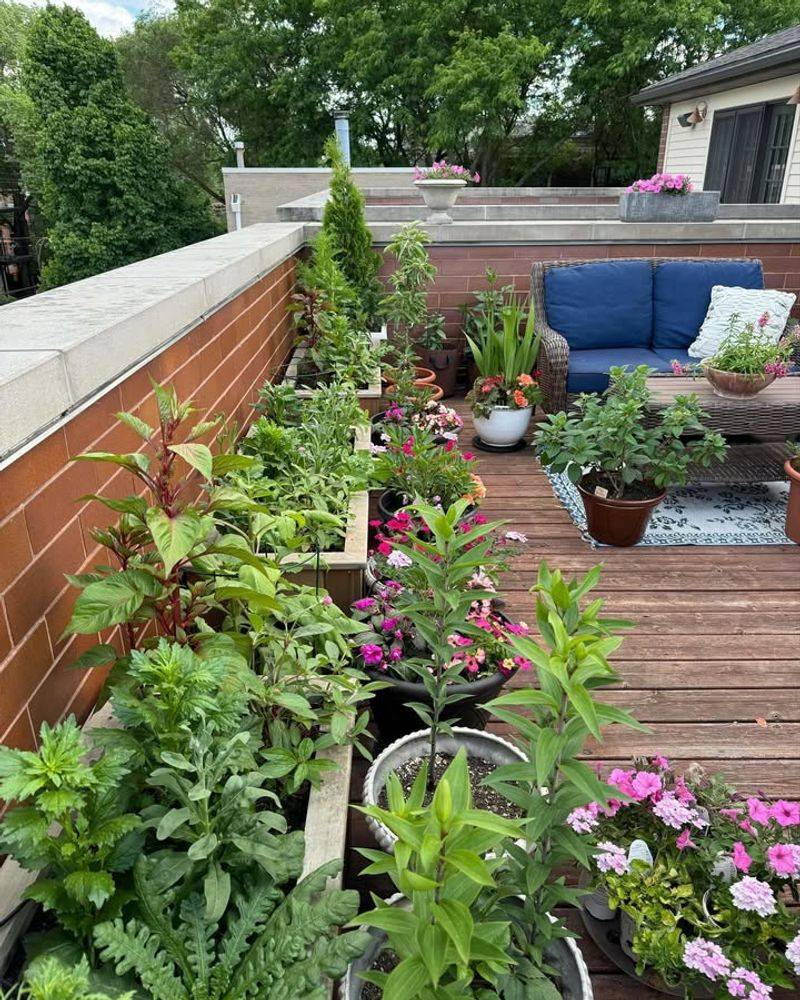 Container Garden Beds On Patios And Decks