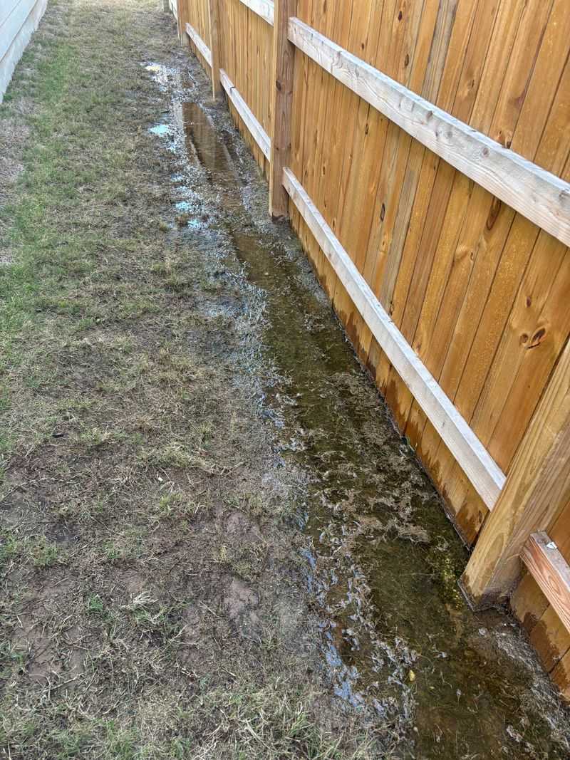 Along Fence Lines With Reduced Airflow