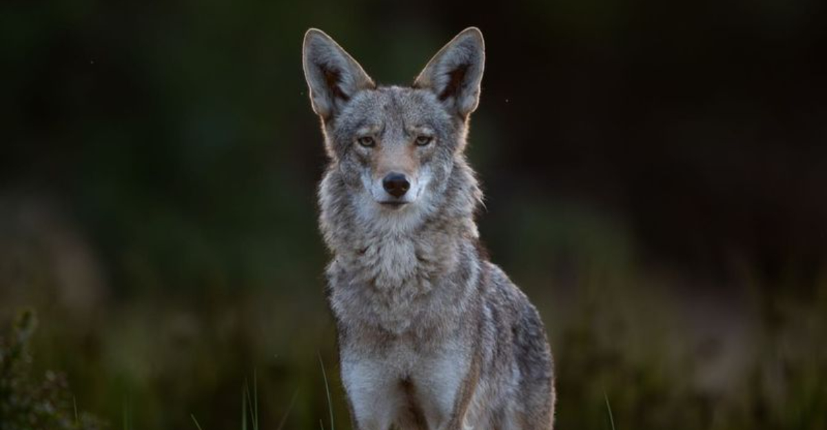 coyote in the wild