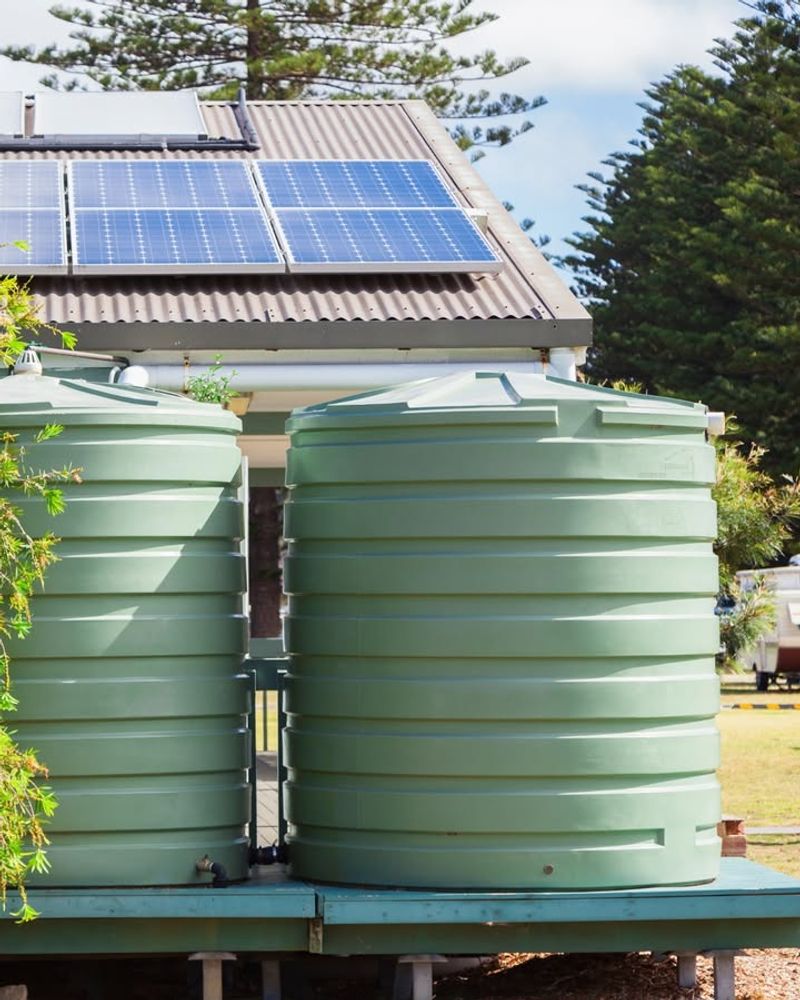 Rainwater Harvesting Systems with Decorative Features