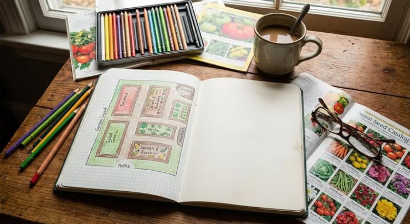 Plan Your Garden Layout On Paper