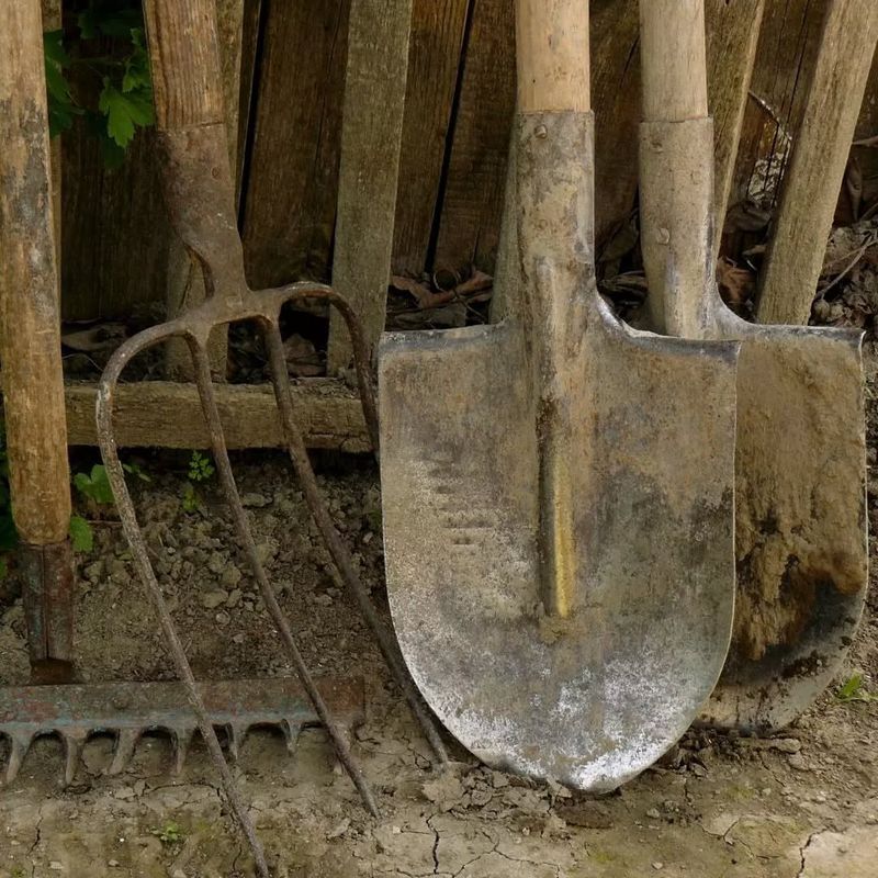 Ignoring Garden Tool Maintenance