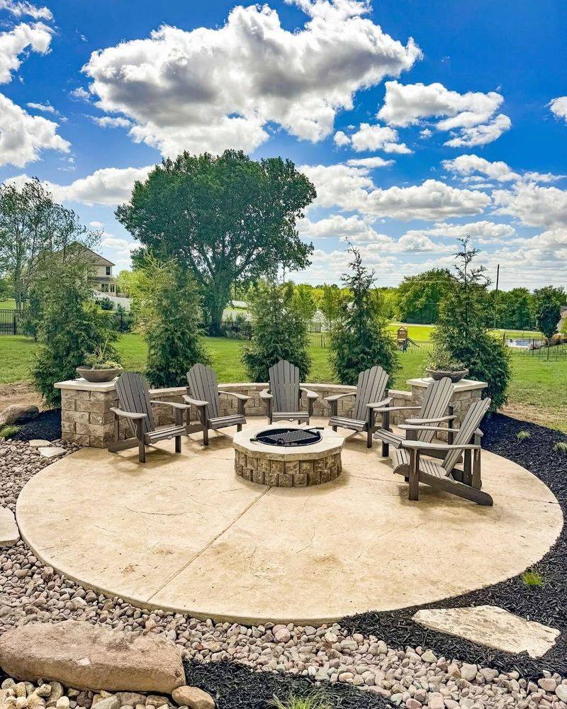 Garden Paths That Lead To Seating Or Fire Pit Areas