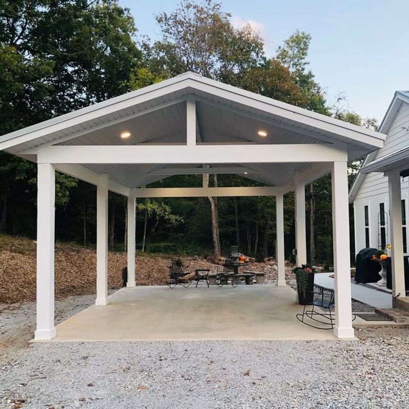 Carports, Covered Patios, Or Garden Pavilions