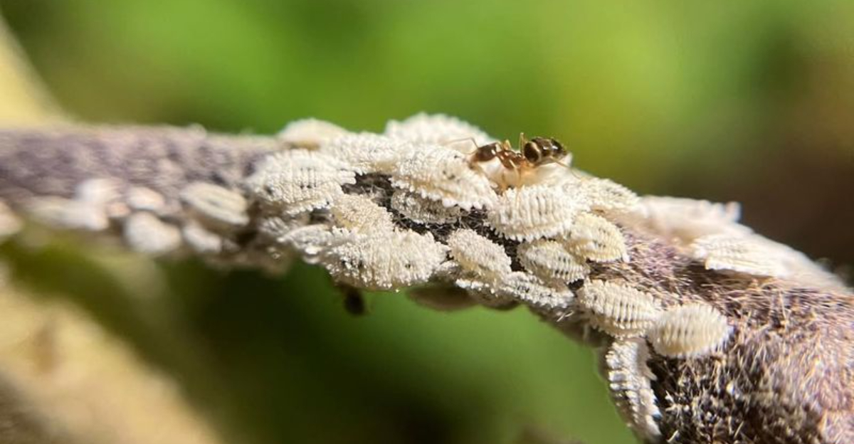 mealybugs on branch