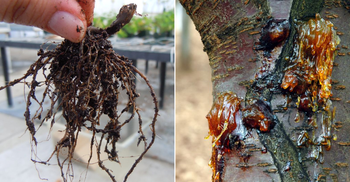 winter plant and tree disease