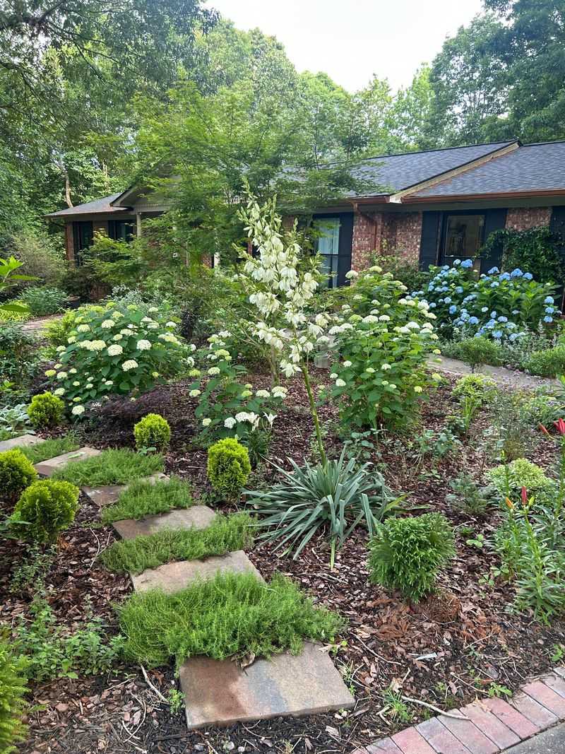 Flowering Shrubs And Layered Plantings Created A Fuller, More Natural Look