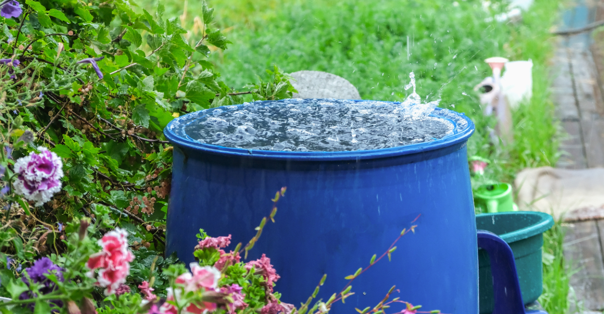 rain water collecting