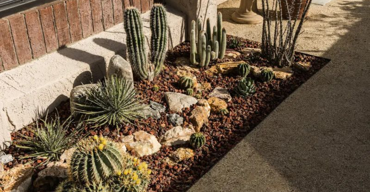 succulents and cacti garden