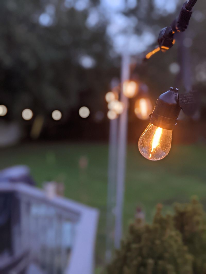 Set The Mood With Warm Outdoor Lighting