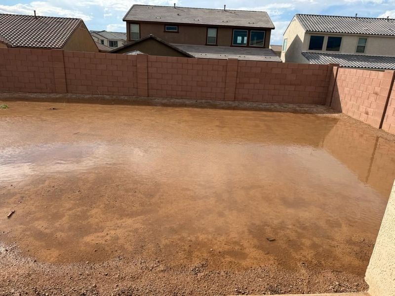 Improper Drainage Or Yard Grading