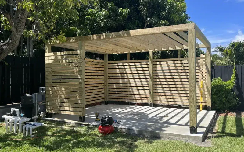 Structures Built Without Permits (Sheds, Pergolas, Fences)