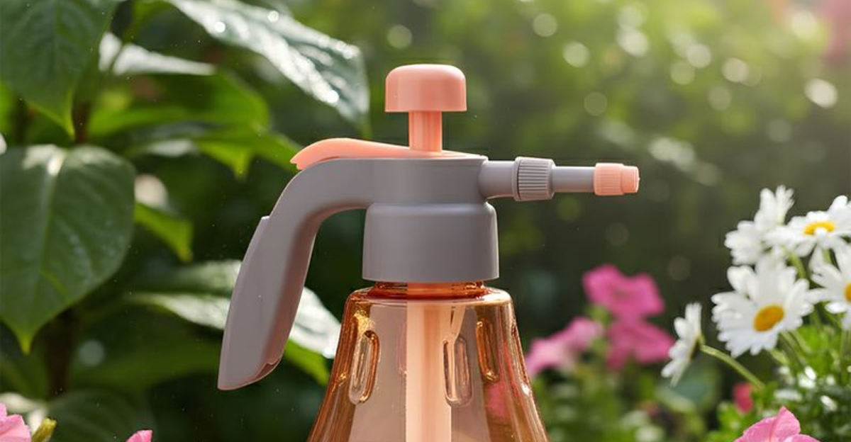 spray bottle garden