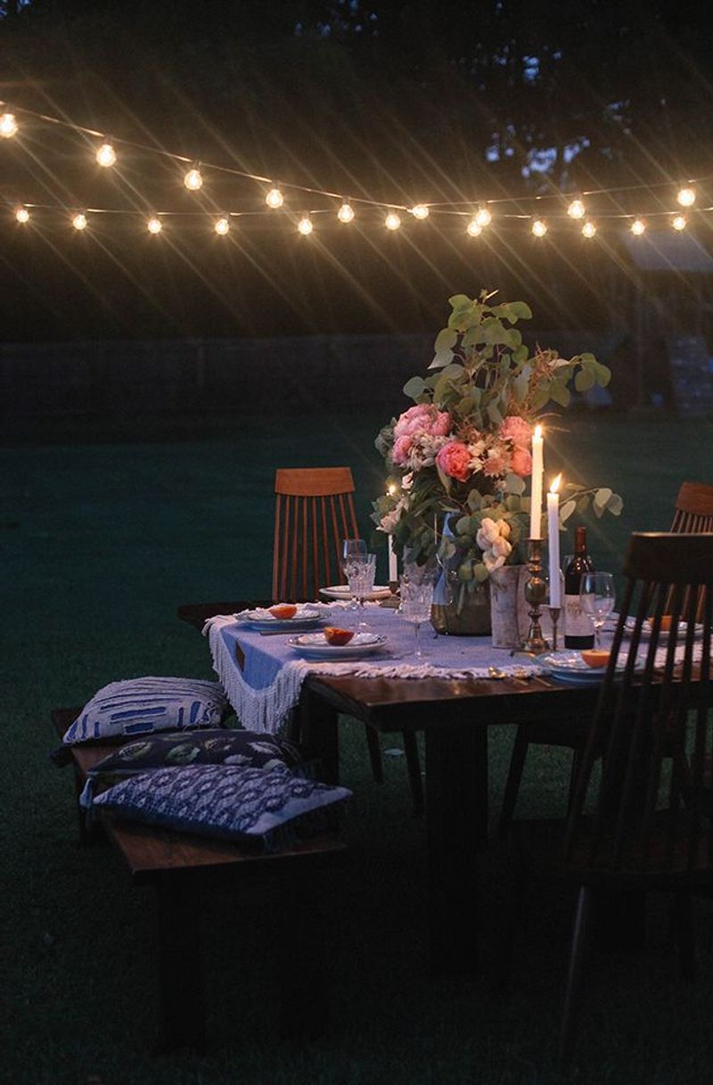 Create A Simple Outdoor Dining Setup