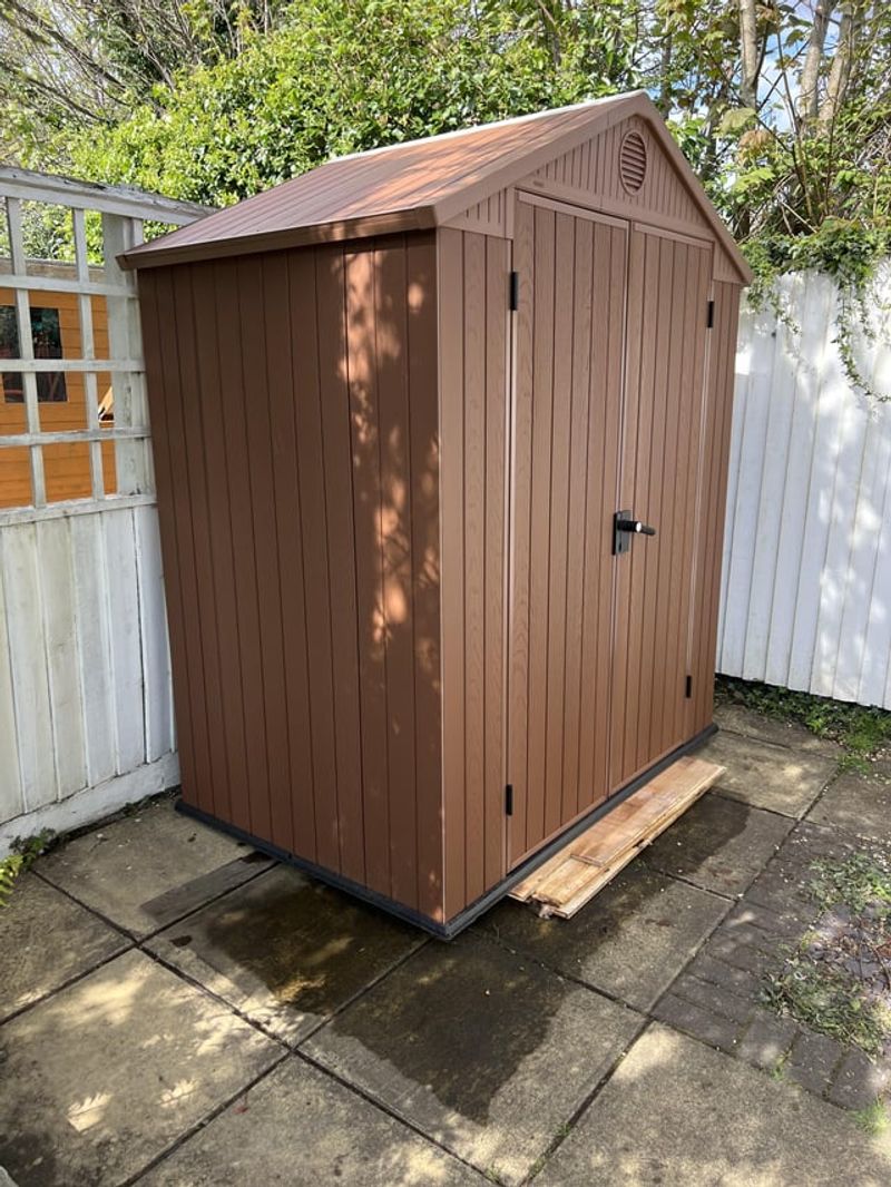 Failing To Secure Garden Structures