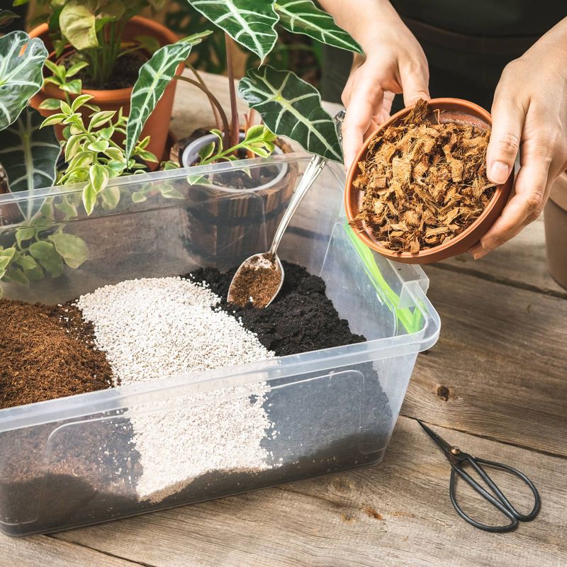 Choose A Lightweight, Well-Draining Potting Mix