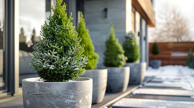 Move Container Plants Closer To Your House Or Under Eaves