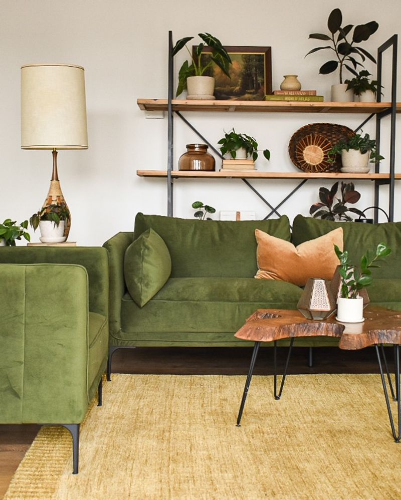 Create A Living Room Jungle Corner