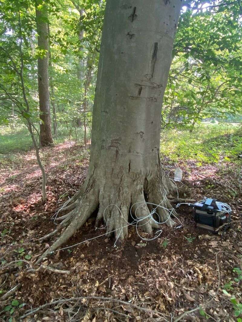 How Infected Trees Slowly Lose Strength