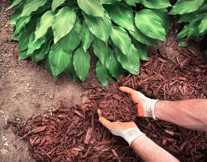 Mulch Gives Plants The Advantage