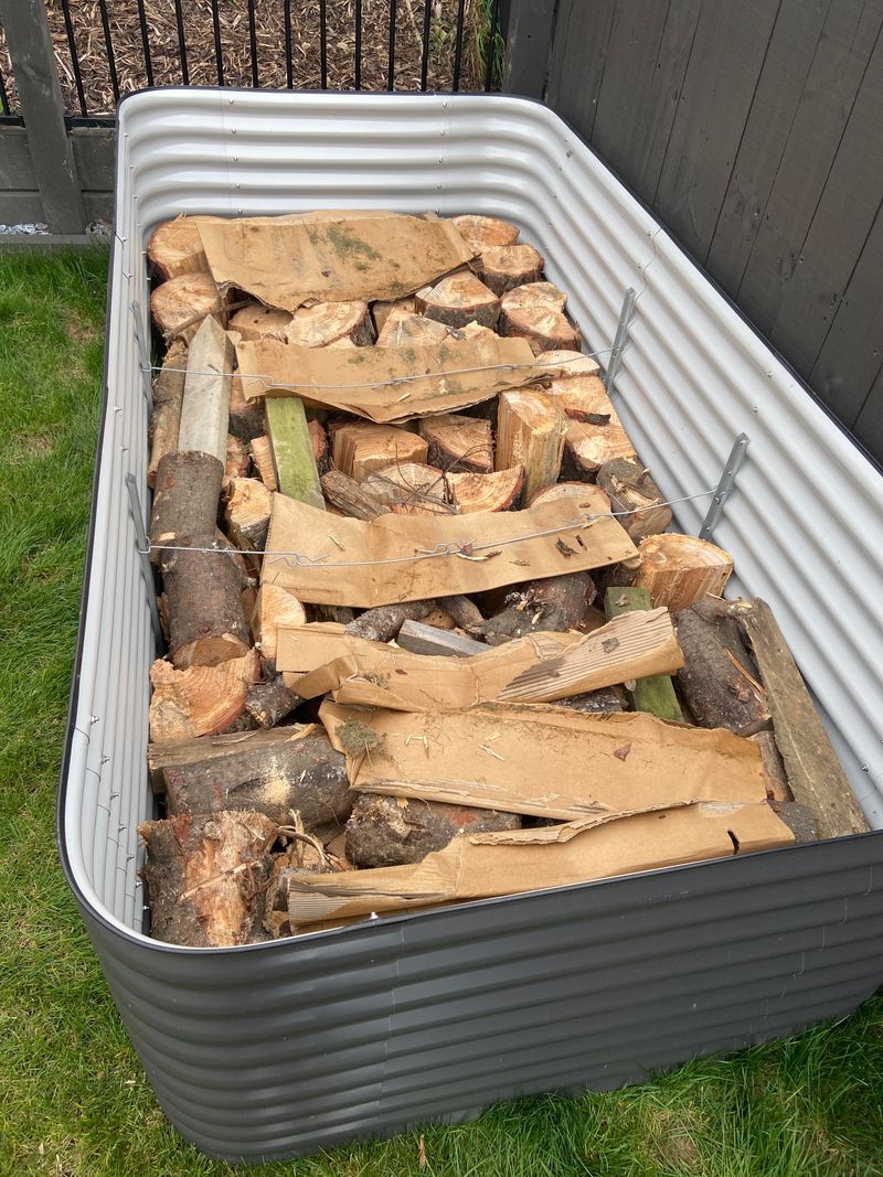 Hugelkultur-Style Beds