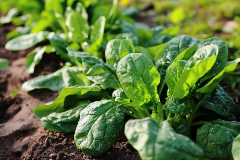 planting spinach