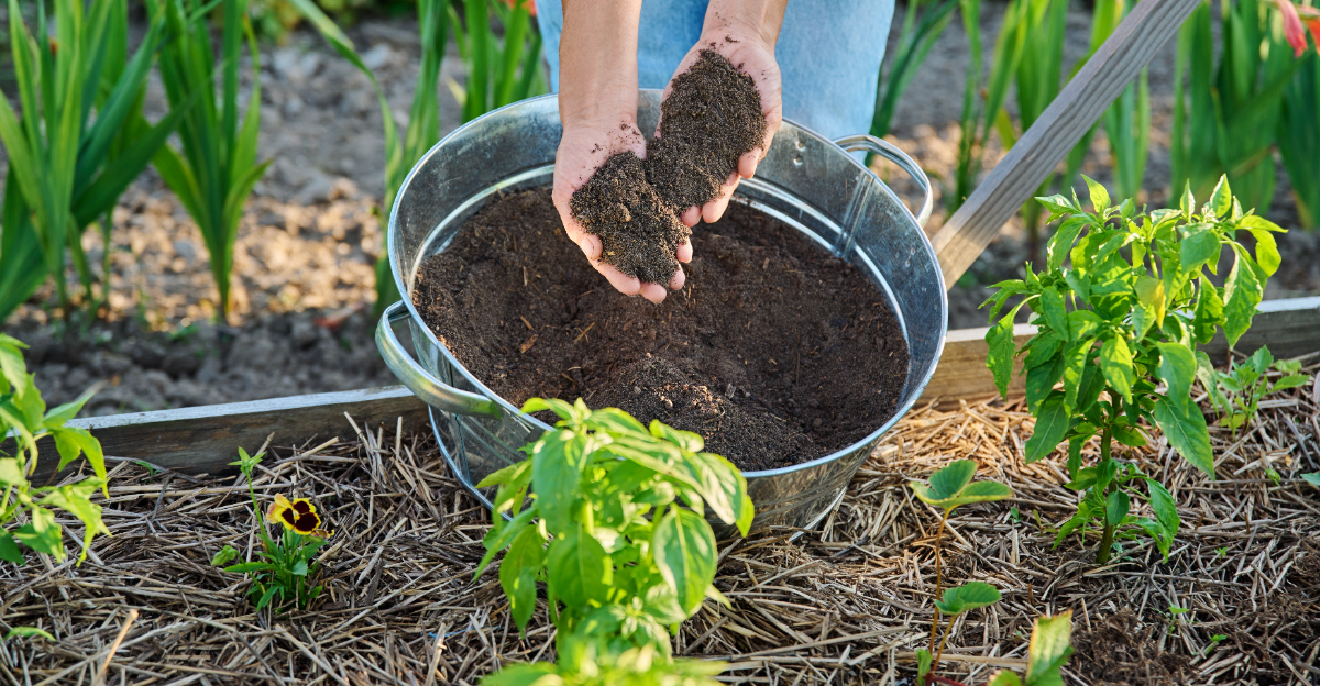mulching plants (featured image)