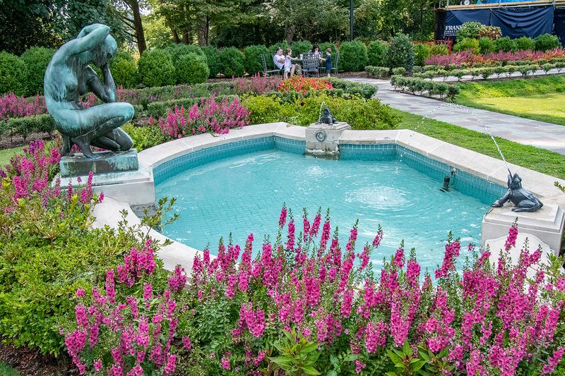 Formal Gardens Designed With Classic Structure And Symmetry