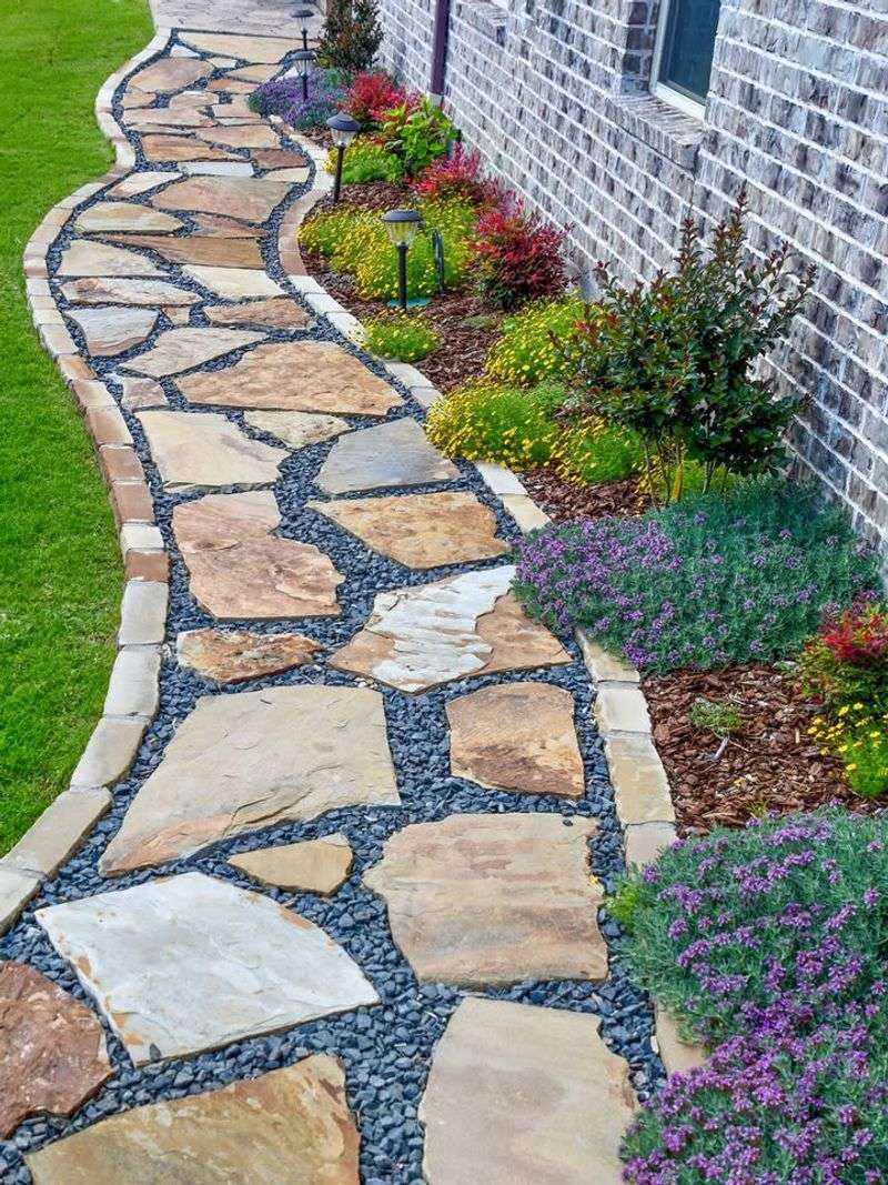 Install A Simple Stone Path For Structure And Flow