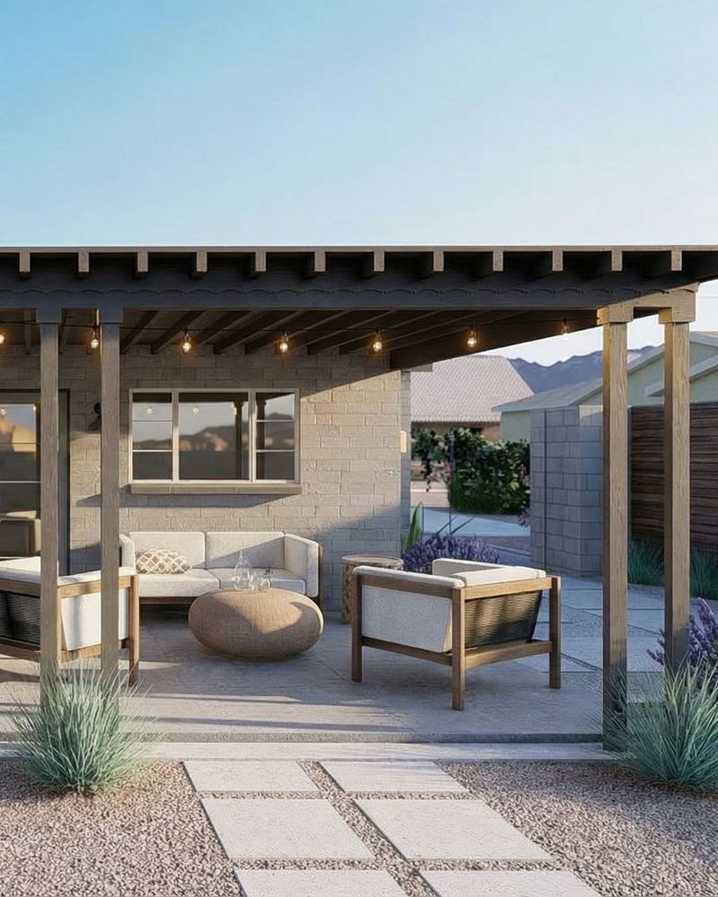 Install A Pergola To Reduce Direct Radiant Heat